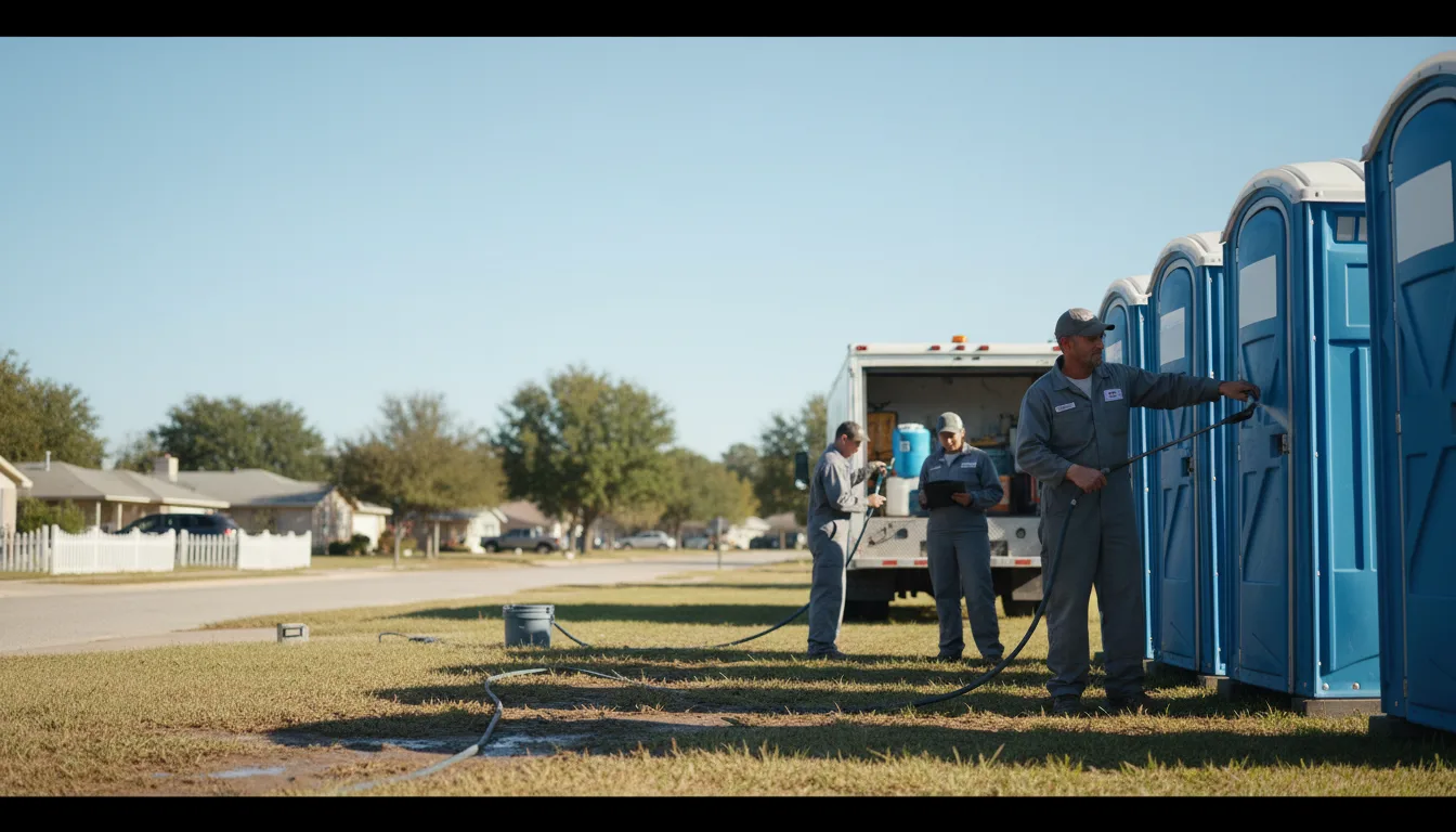 Long-Term Portable Toilet Rental in Irvington, IL near me